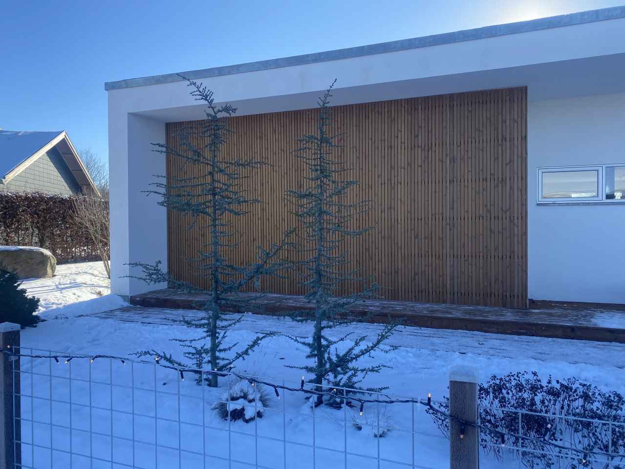 Facadebeklædning i træ