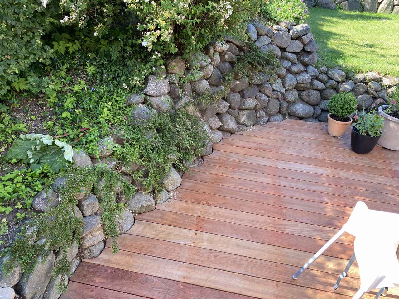 Skræddersyet terrasse